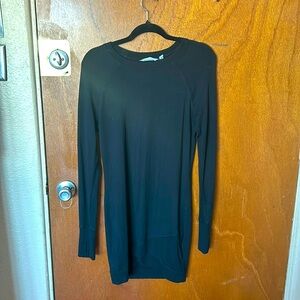 ATHLETA Sweatshirt Dress with Thumbholes, size XS
